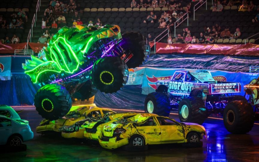 More Info for Hot Wheels Monster Trucks Live Glow-N-Fire